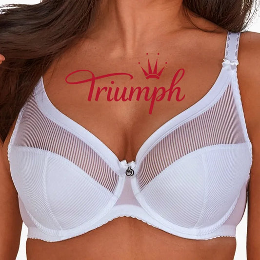 „Triumph®“ 4 vnt. pakuotė 💖50 % nuolaida ✨ Nuostabi ir patogi didelių dydžių liemenėlė, naujas modelis 2024 m.