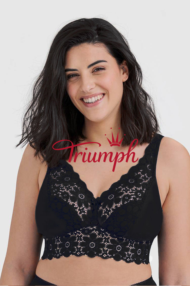 „Triumph“ – 4 vnt. (75A-110F) 💝Patogi liemenėlė be lankelių