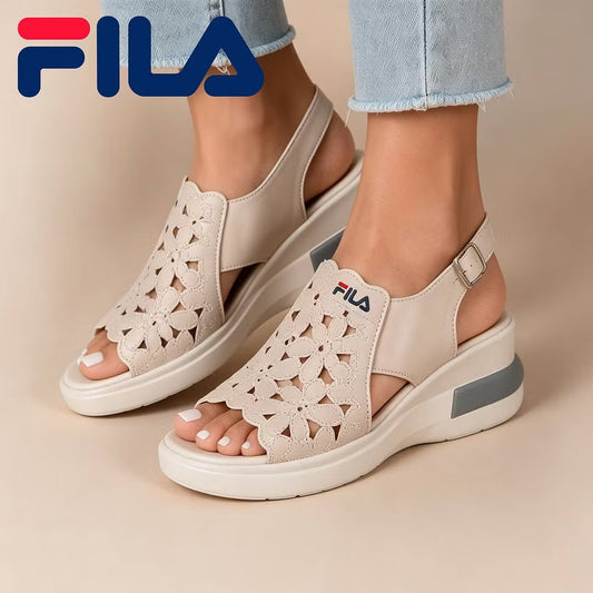 FILA moteriškos ortopedinės odinės basutės, modelis 2026 (nauja prekė)