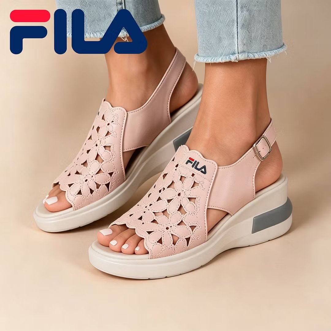 FILA moteriškos ortopedinės odinės basutės, modelis 2026 (nauja prekė)