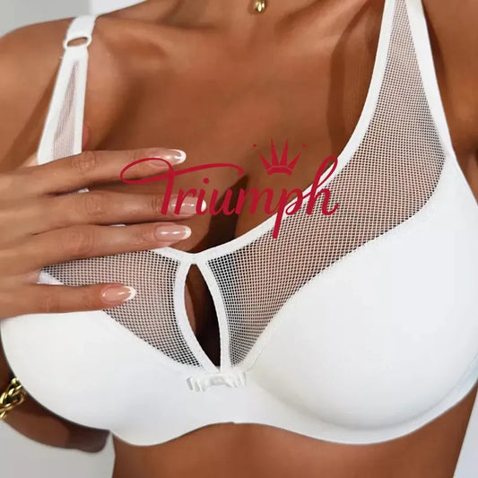 „Triumph“ – (4 dalių) besiūlė push-up liemenėlė