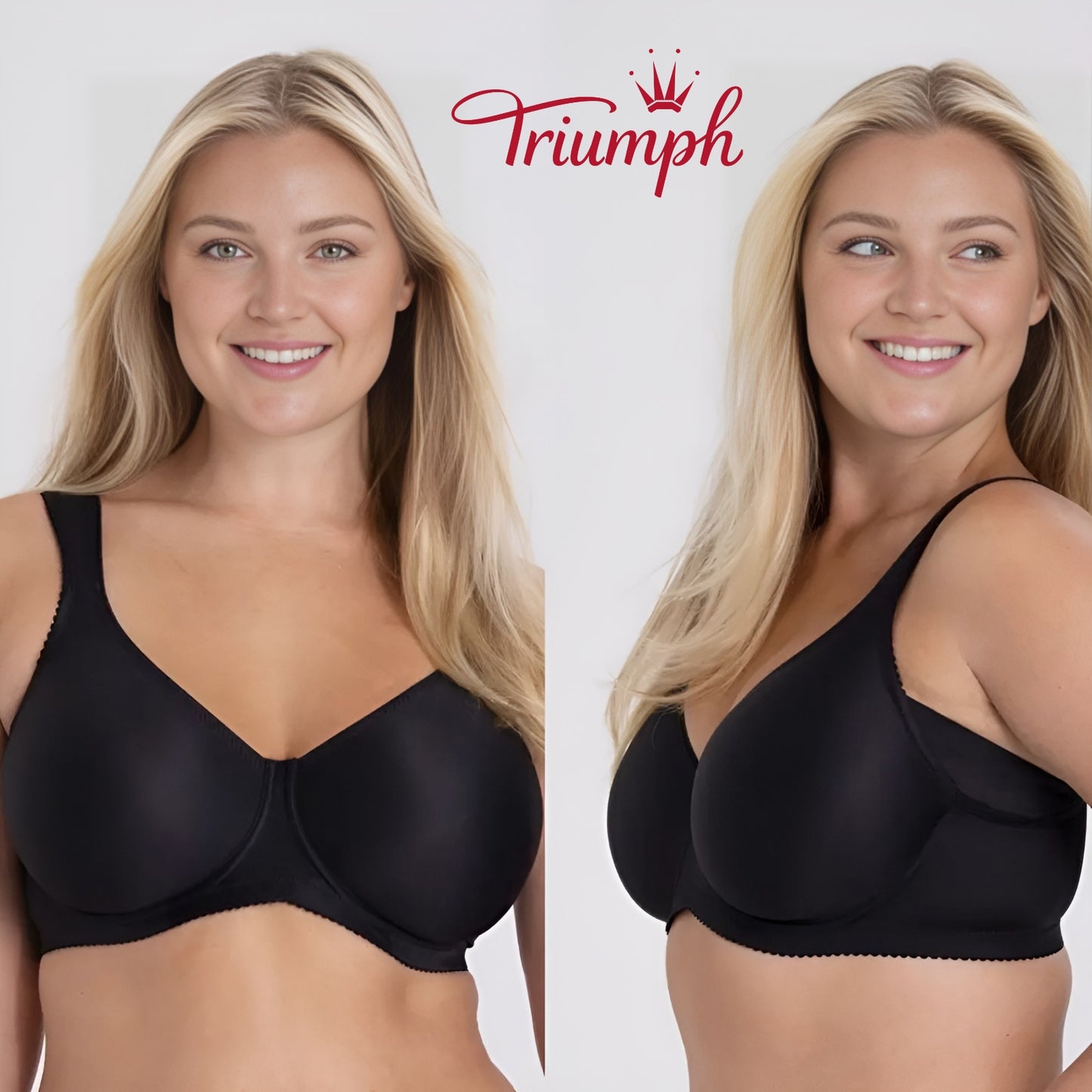 „Triumph“ – (4 vnt.) „Push-up“ liemenėlė su dideliais kaušeliais